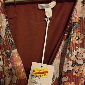 LC Lauren Conrad Floral Sequin Dress - Multicolor